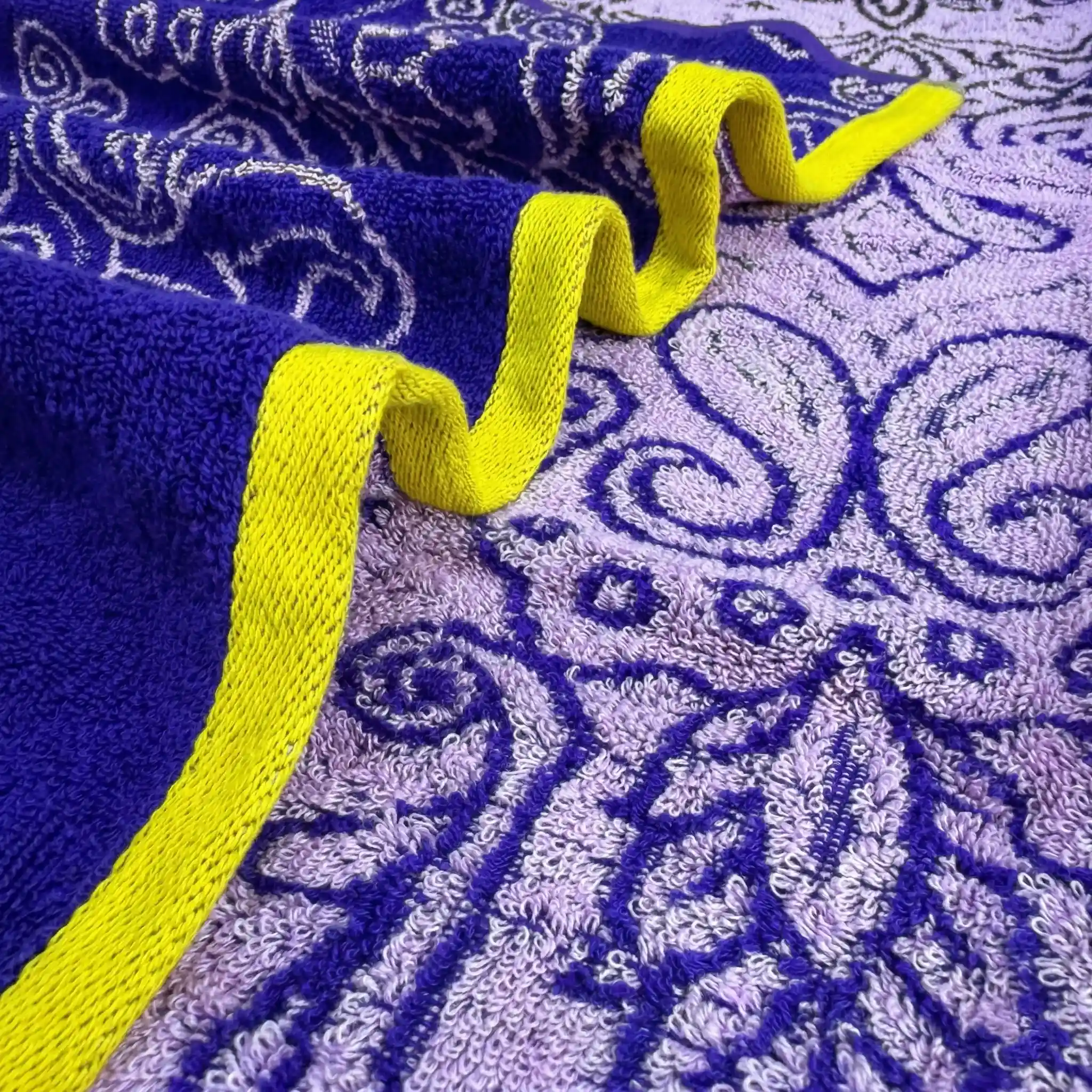 Trident Classic Bath Towel / Jacqueline Purple